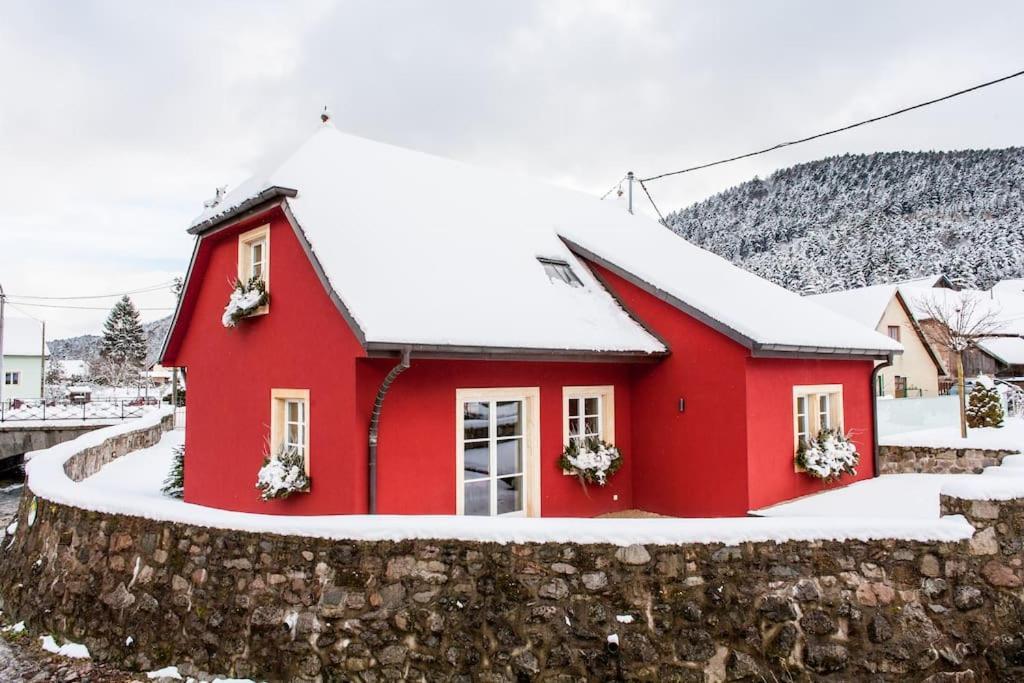 Doller Villa 4 Stars Hot Tub Mountain Ski Ballon D'Alsace Севен Экстерьер фото